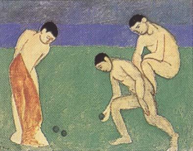 Henri Matisse The Boules Players (mk35)